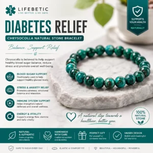 lifebetic chrysocolla natural stone
